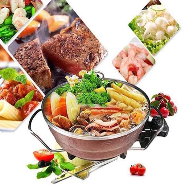 NỒI LẨU ĐIỆN ĐA NĂNG OSAKA ( Bảo Hành 12 Tháng )