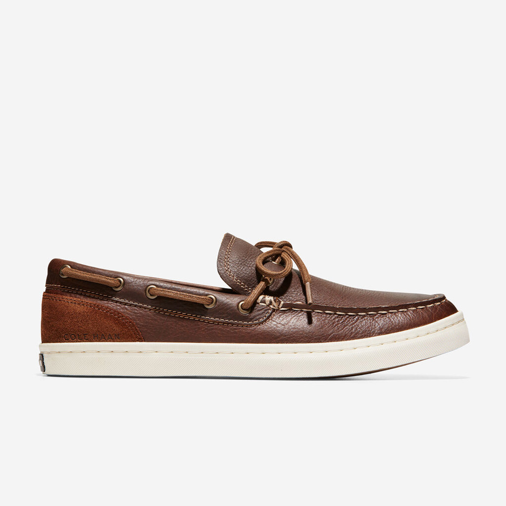 [FreeshipMAX] Giày Cole Haan Nantucket Deck Camp Moc Loafer – Nâu gỗ