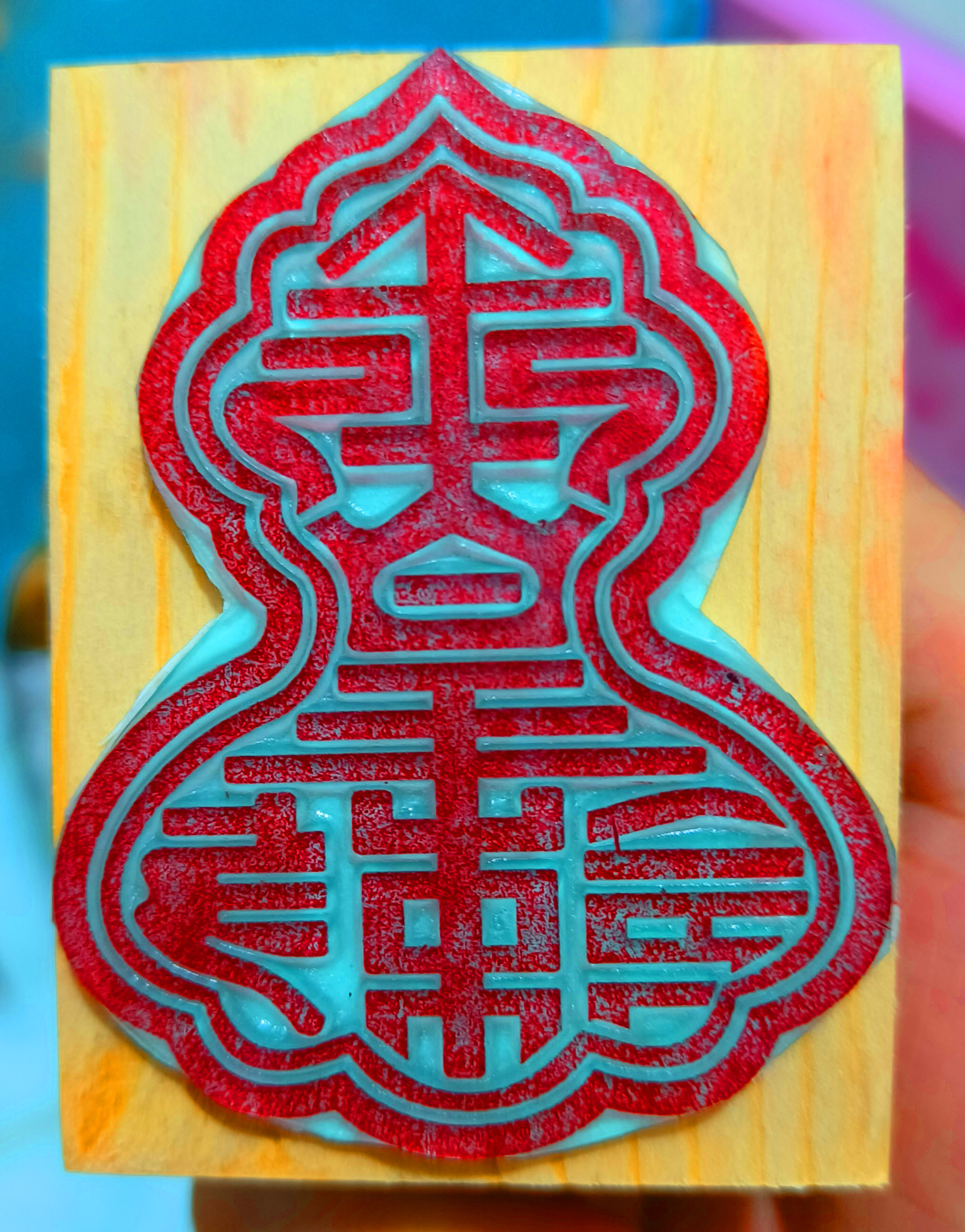 Con dấu Ấn Ngọc Hoàng 5cm x 7cm