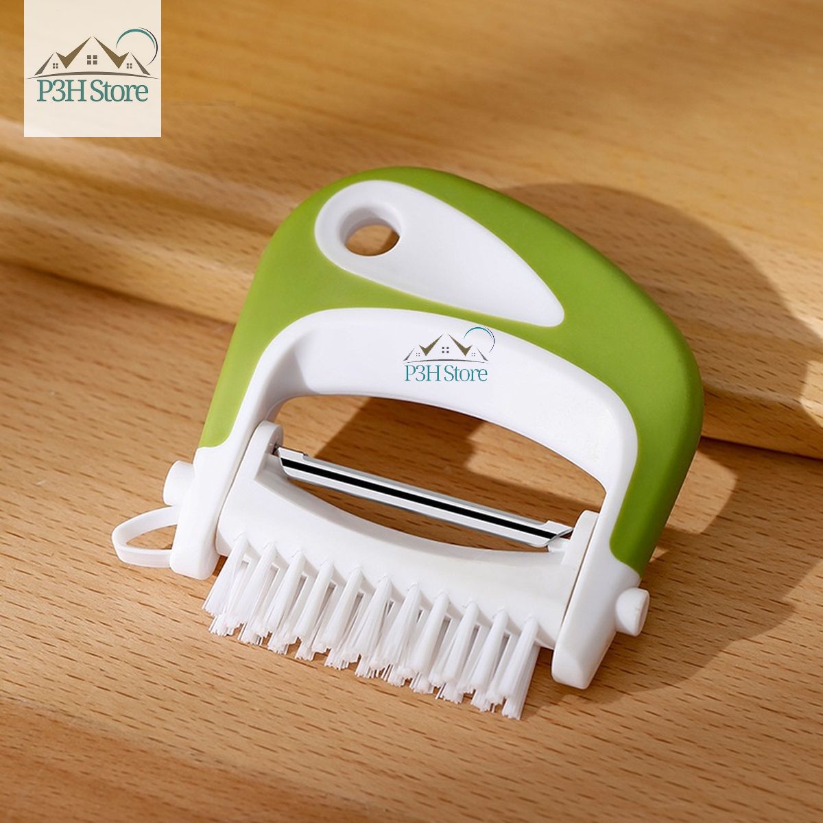 Bào rau củ quả đa năng 3 lưỡi kết hợp bàn chải Fasola SH-217 SH-218