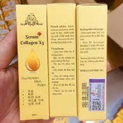 [HCM]Combo Kem Face X3 Và Serum Dưỡng Collagen X3