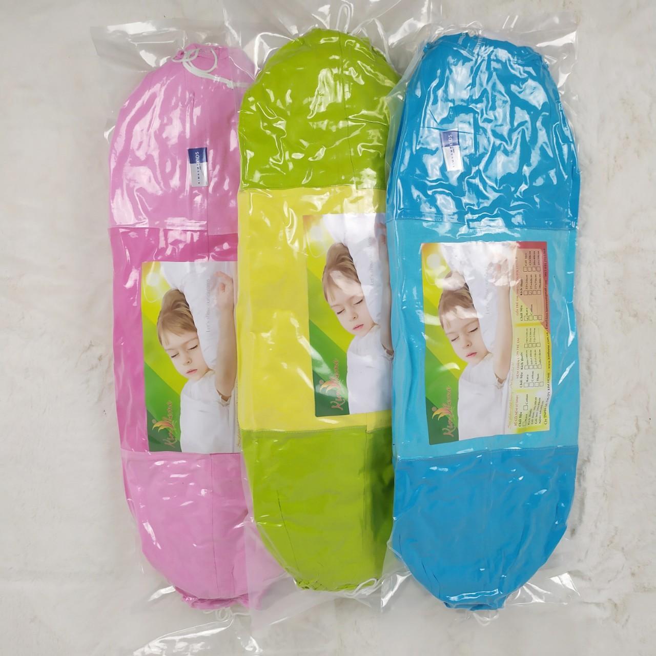 Gối ôm Cara cho em bé kim home size 60x25cm (Trẻ sơ sinh từ 1-5 tuổi)