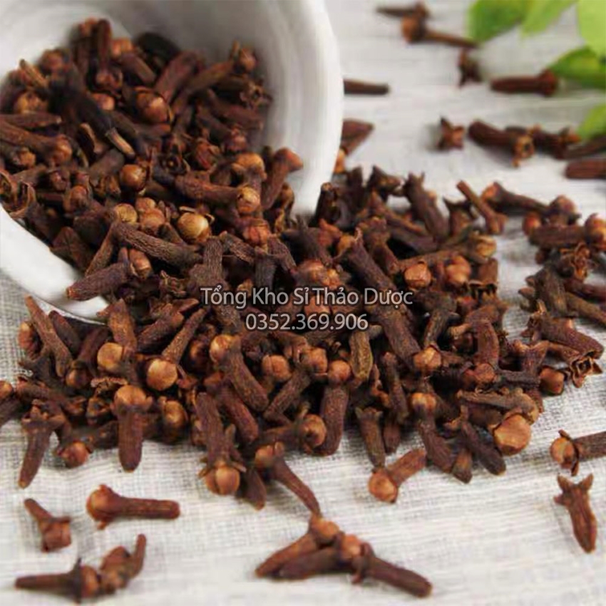 Nụ đinh hương 1kg, đinh hương khô, nụ to,  thơm, gia vị nấu phở, lẩu, mai quế lộ, xông nhà