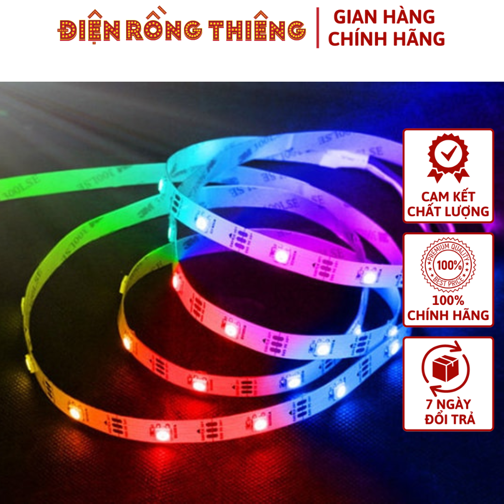 Bộ led dây dán đủ màu 5050 - cuộn 5m