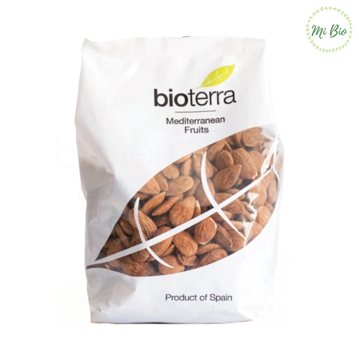 Hạt hạnh nhân (Almonds) hữu cơ đã tách vỏ - Bioterra