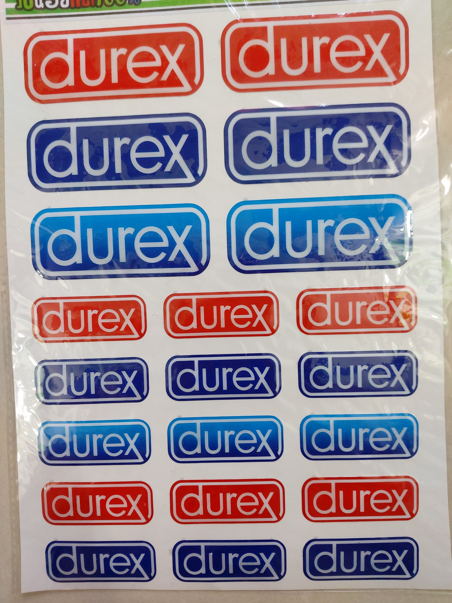 Tem Durex nổi trọn bộ