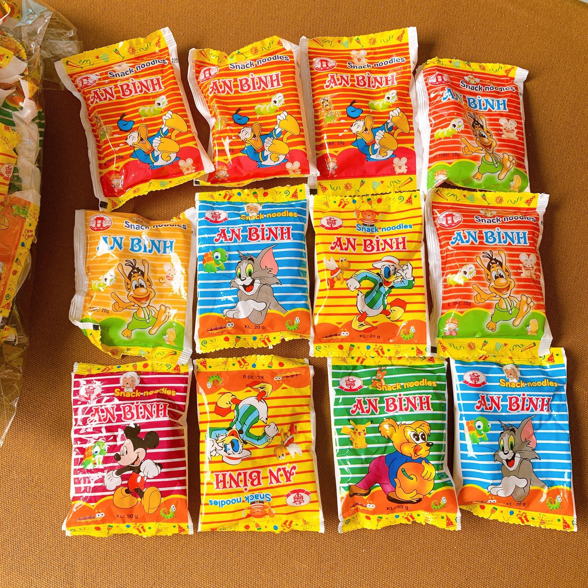 Combo 50 gói mì tôm trẻ em An Bính