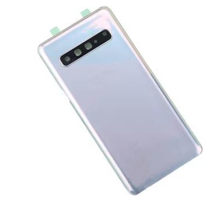 10pcs for samsung galaxy s10 5g sm-g977b g977f battery back cover rear door 3d glass panel housing case adhesive +camera lens replace