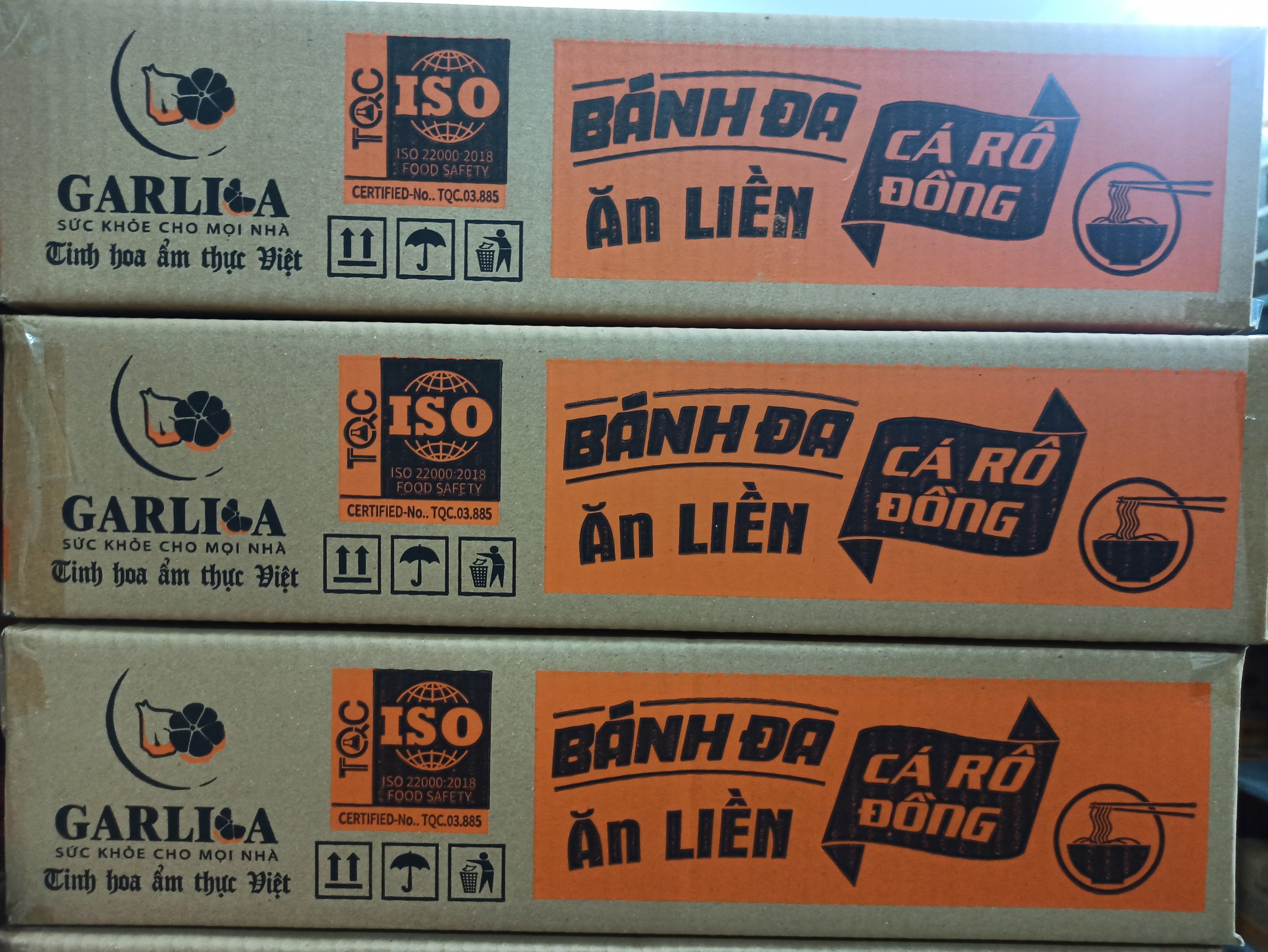 Bánh đa cá rô đồng ăn liền (20 gói)