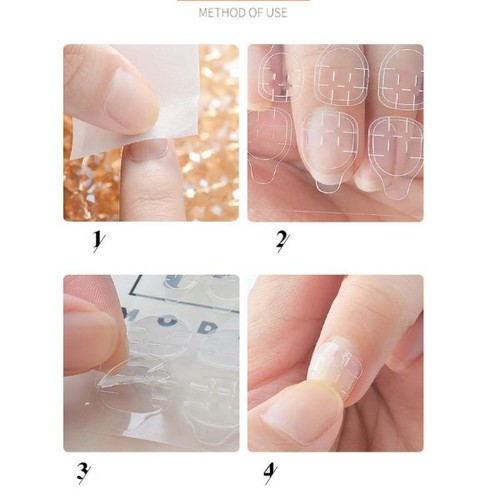 [HCM]Set 3 (72 miếng)Dán Móng Giả Tay/Chân Silicone