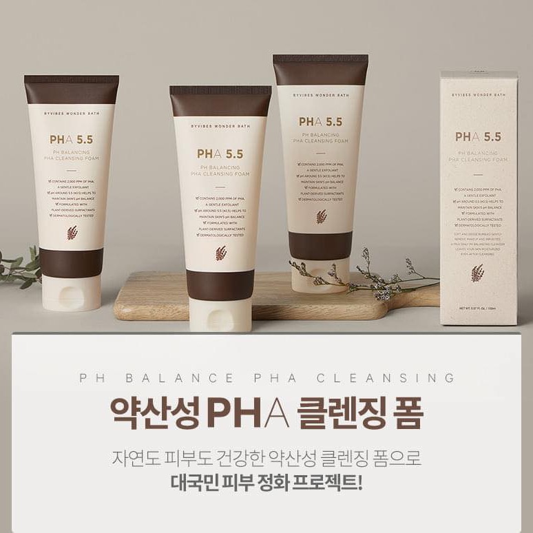 Sữa rửa mặt PHA 5.5 thuần chay Hàn Quốc 130 ml