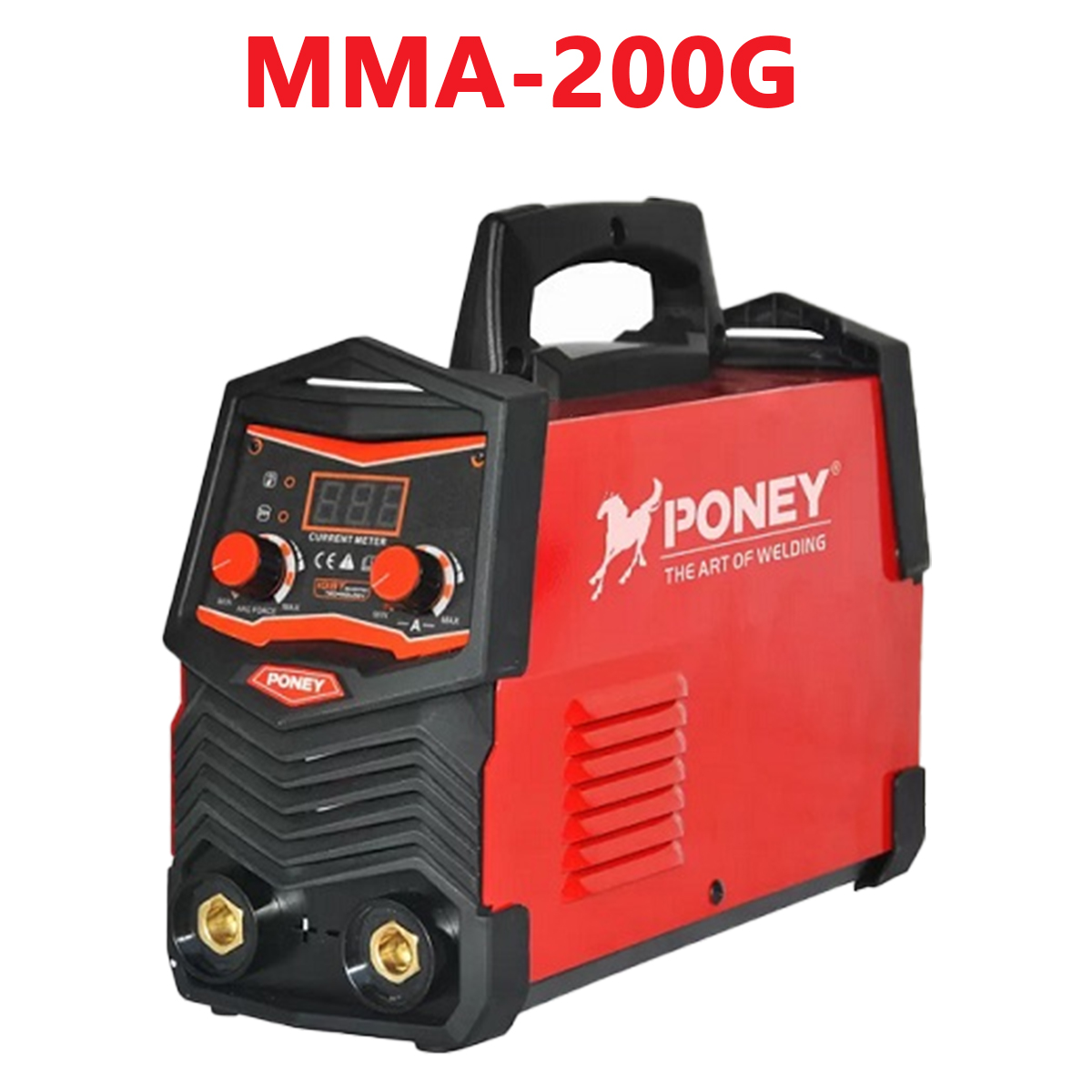 Mini welding machine, electronic welding machine, poney 200A Rod welding machine 3.2 Li full set accessories, arc offset, stainless steel rodless welding, IGBT technology