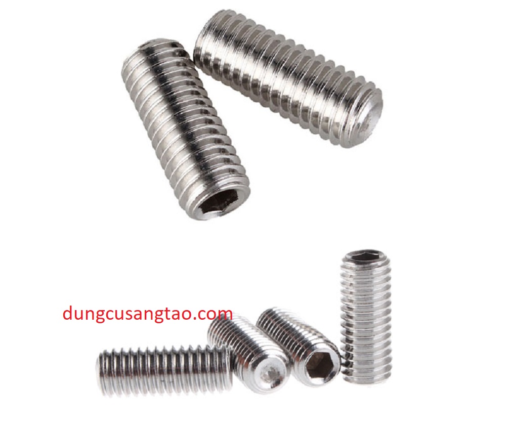 Ốc lục giác chìm M4-M5-M6-M8 (ốc lục giác không đầu) SS304