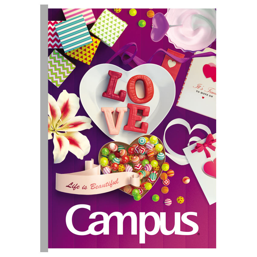 Vở kẻ ngang campus Gif 120 trang