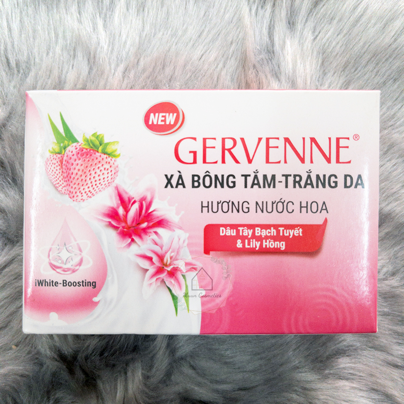 Xà Bông Cục Trắng Da Gervenne 90g