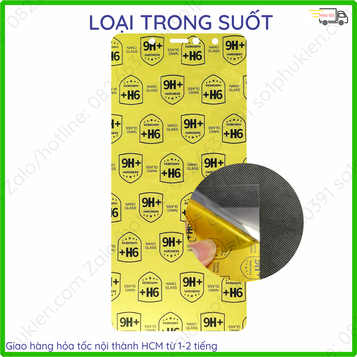 Dán cường lực Vsmart Active 1 nano dẻo siêu bền