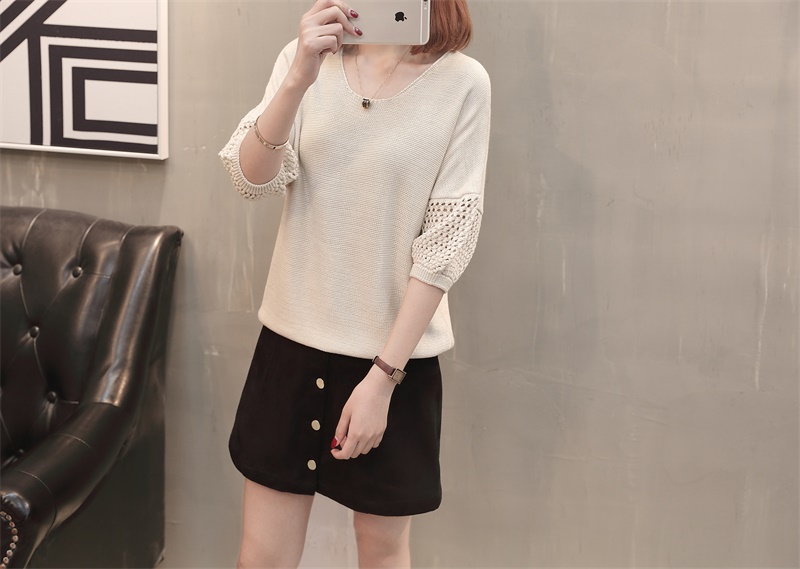 Áo len nữ mỏng tay lỡ thu đông AL17