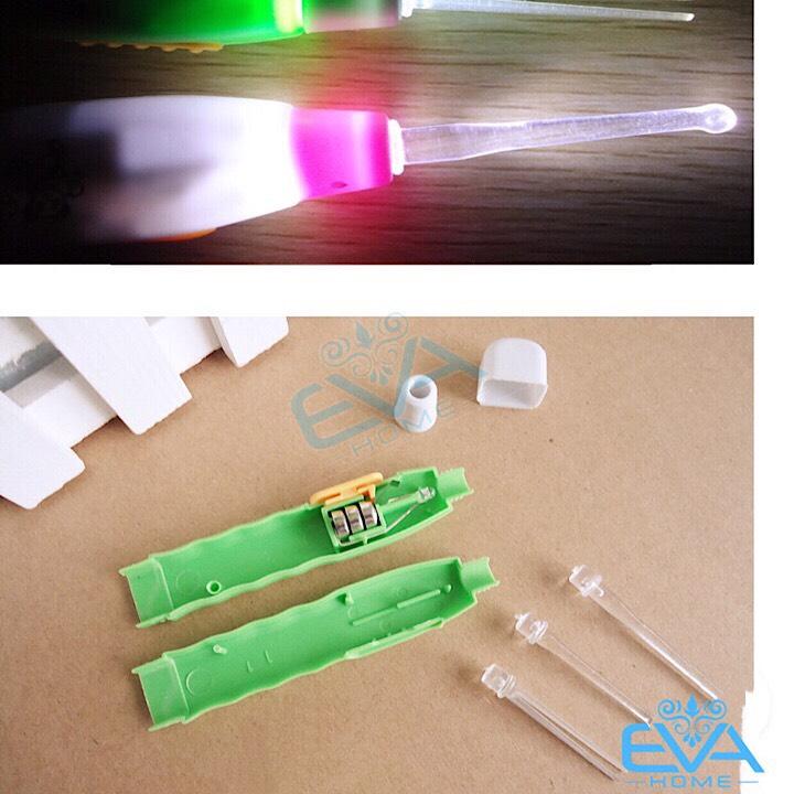 [HCM]Combo 3 Dụng Cụ Lấy Ráy Tai Có Đèn Flashlight Earpick