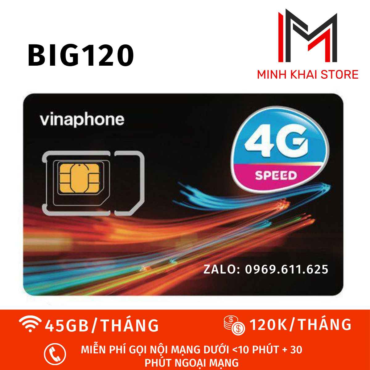 Sim 4g vina gói d169g 7gb/ngày+ 150 phút gọi ngoại mạng + miễn phí gọi nội mạng - psử dụng toàn quốc . freeship - chưa kích hoạt.
