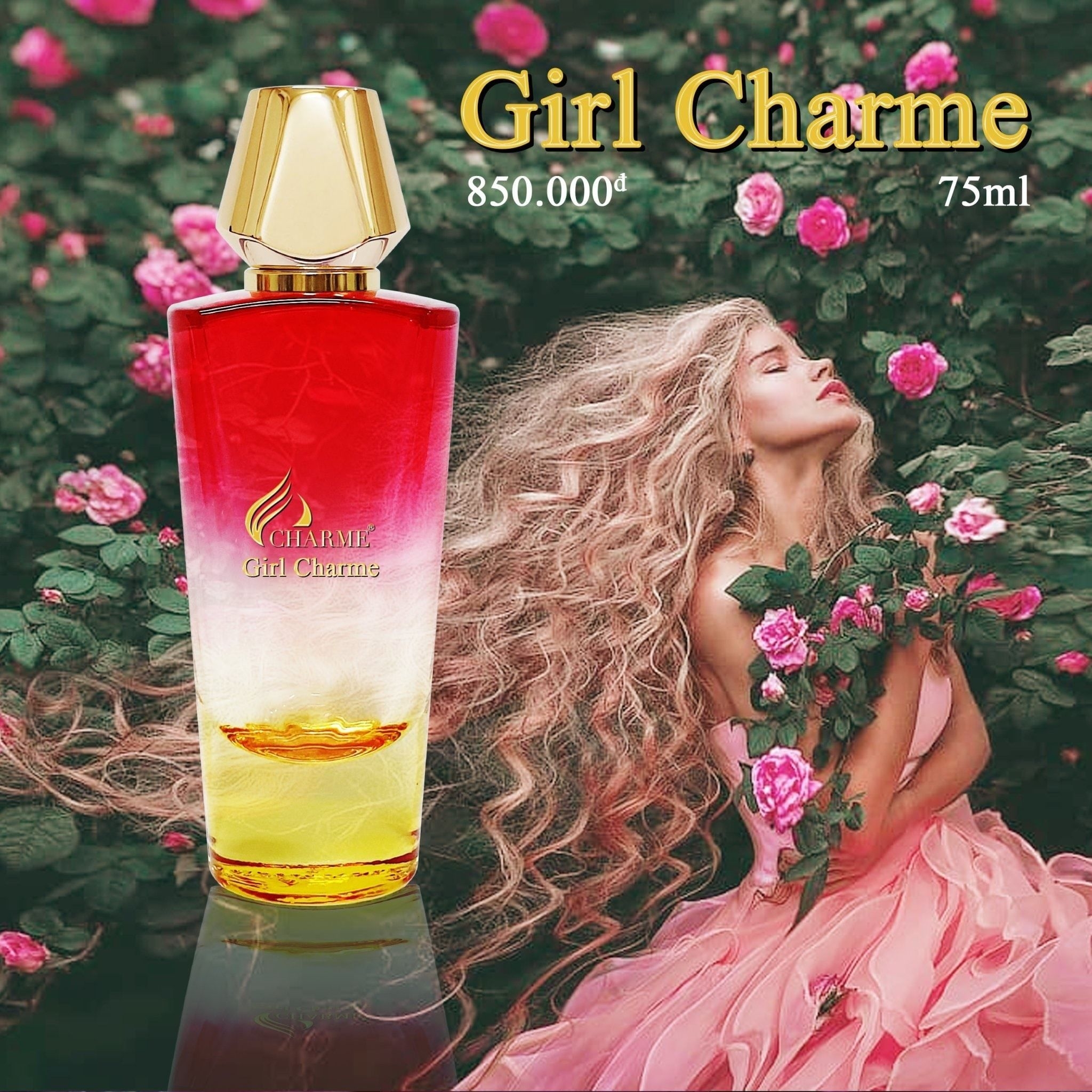 Chiết nước hoa nữ CHARME GIRL 10ML Gợi cảm quyến rũ tươi mát Cá tính Nước hoa nữ Nước hoa chính hãng Dầu thơm nam nữ Dầu thơm nữ Nước hoa nam Làm đẹp Nước hoa