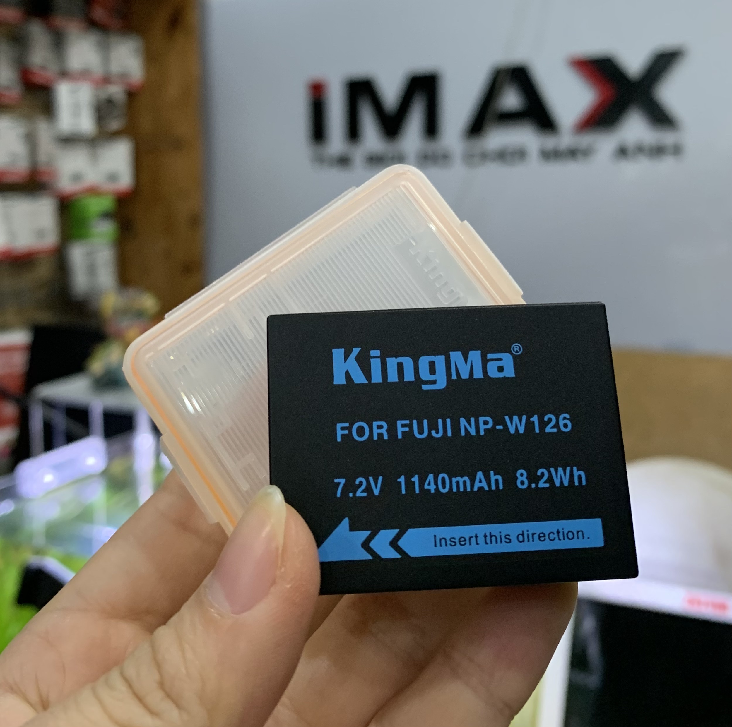 Pin sạc đôi Ver 3 Kingma cho NP-W126