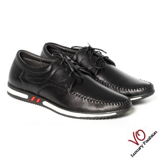 Giày mọi da bò thật màu đen trẻ trung VO Shoes 2997 thumbnail