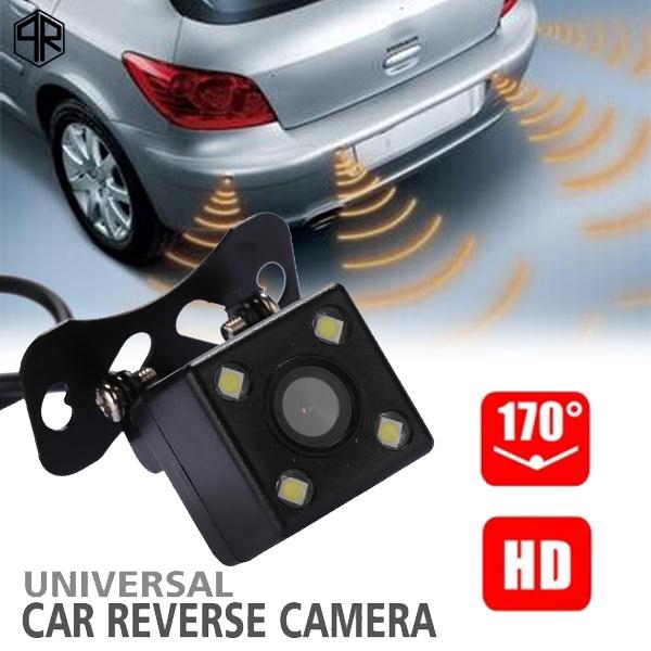[Kho Hải Phòng] Camera Lùi Hồng Ngoại 4 Led Trợ Sáng, Độ Phân Giải HD, Tầm Nhìn Ban Đêm 170 Độ Cực Rộng, Chống Nước