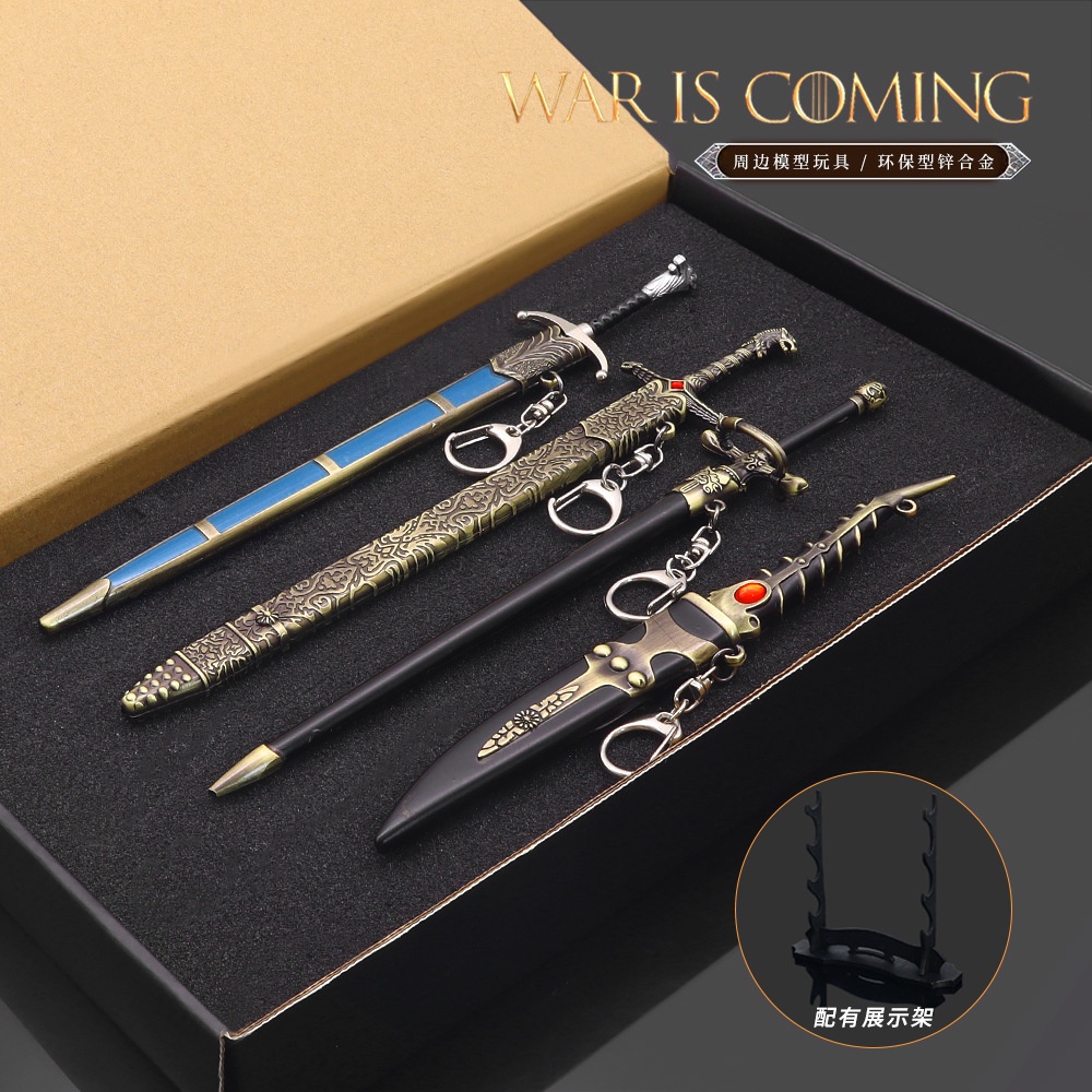 Bộ 4 thanh kiếm Game of Thrones Winter is coming