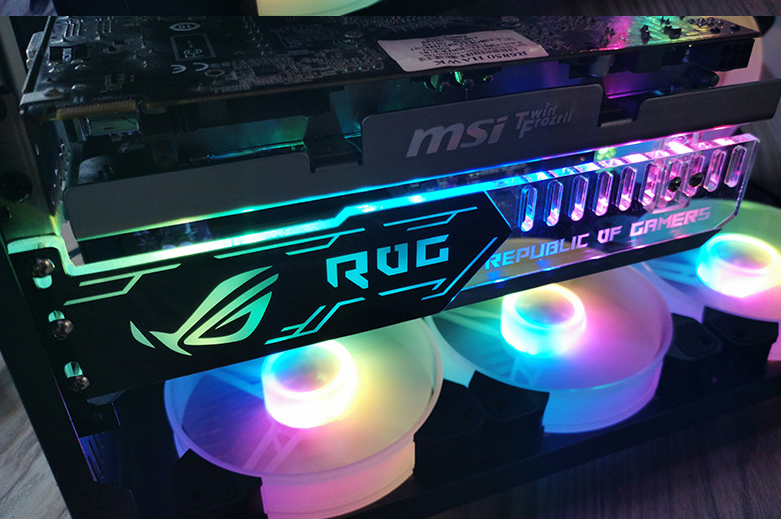 Giá Đỡ VGA Coolmoon Led RGB Độ Dài 25cm