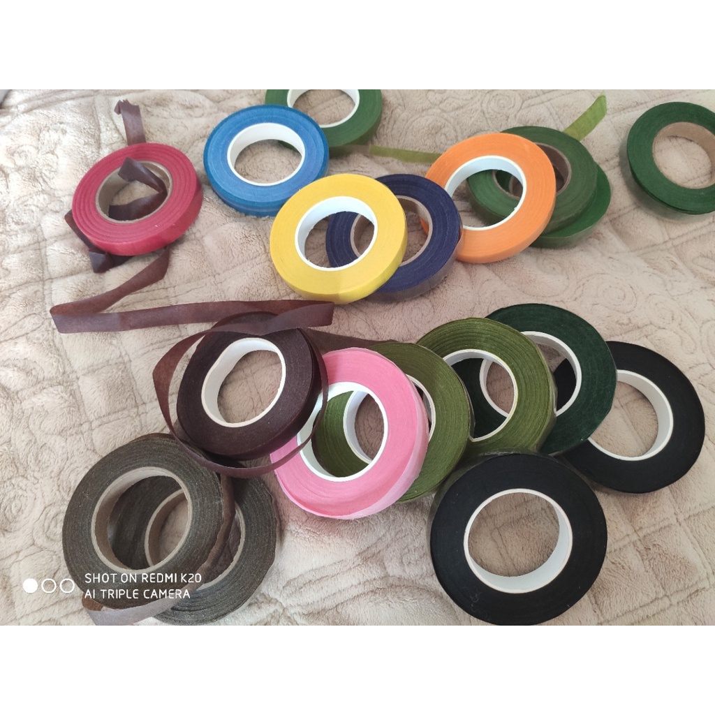 Băng dính sáp cuốn cành làm hoa