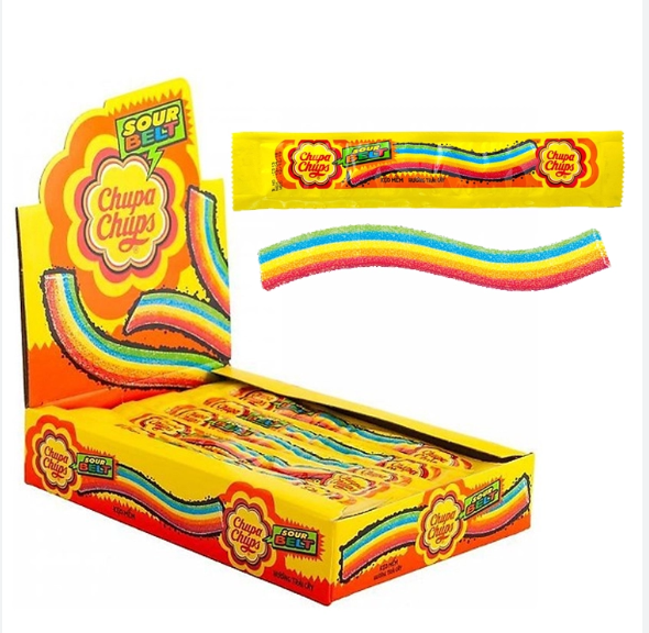 Kẹo dẻo ChupaChups cầu vồng thanh 7g (2 thanh)