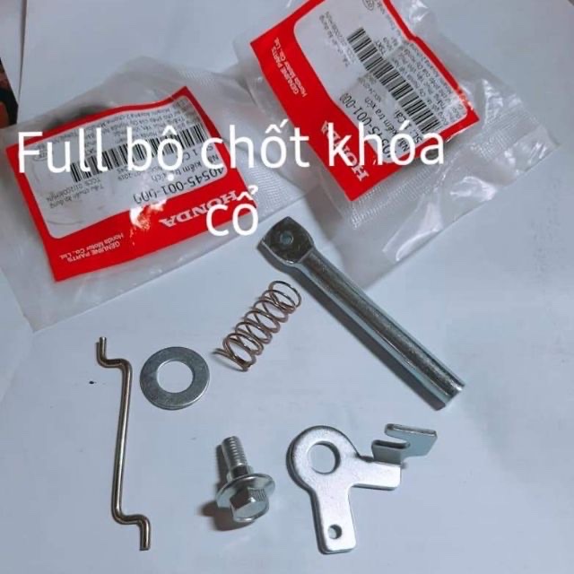 Bộ ốc Chốt Khóa Cổ Dream Honda