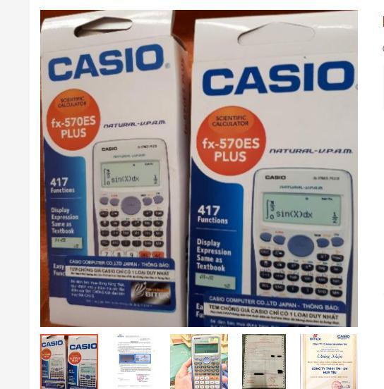 Máy tính CASIO FX-570ES PLUS.