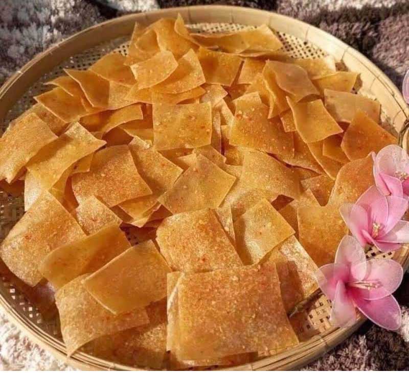 Gói 200g Bánh phồng tôm thơm thơm giòn giòn