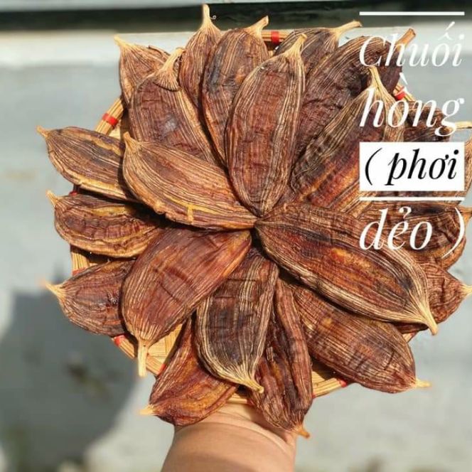 Chuối hồng sấy dẻo 500g