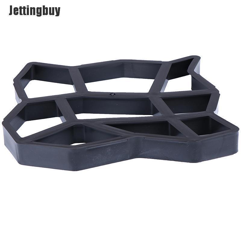 Jettingbuy Path Maker Mold Reusable Concrete Cement Stone Design Paver Walk Mould Reusable