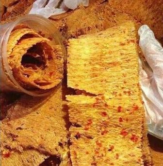 Khô mực mix 2 vị (mực cán + mực dừa) có video