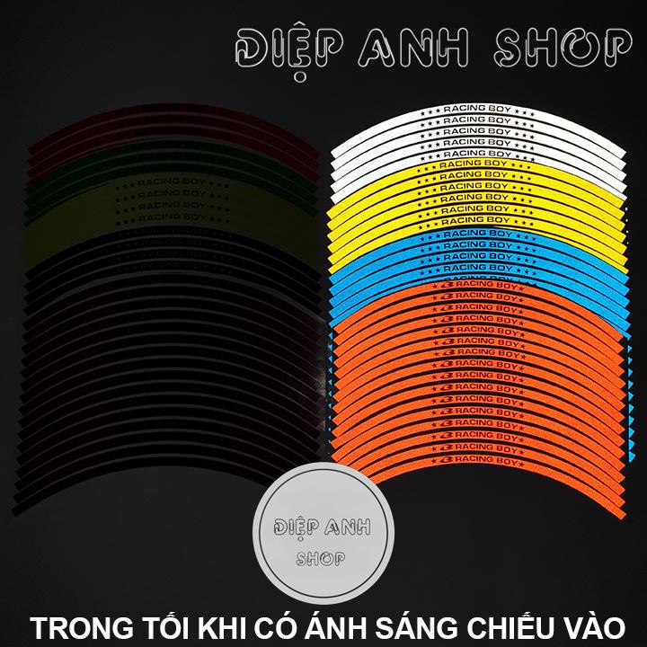 Tem vành phản quang RACING BOY