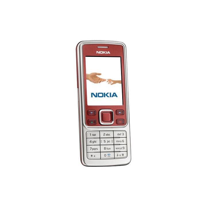 Nokia 6300 Đỏ bạc