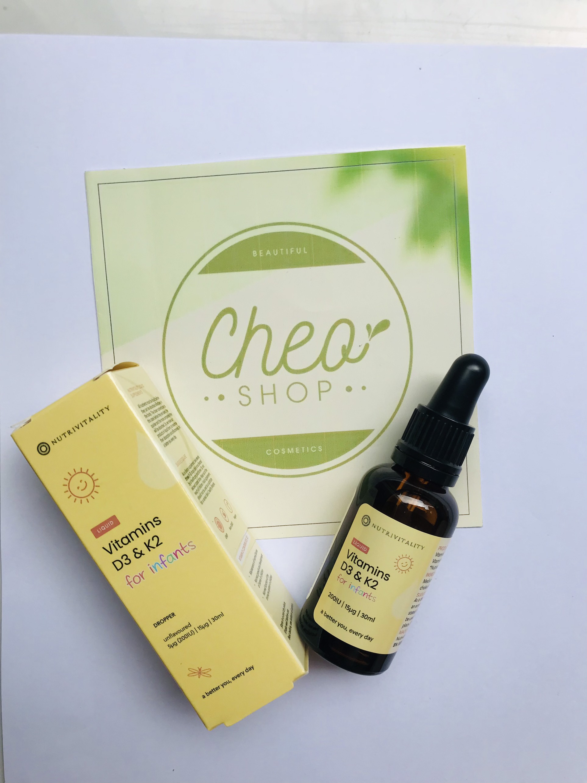D3k2 Mk7 Nutrivitality Anh Quốc 30ml [MẪU MỚI]