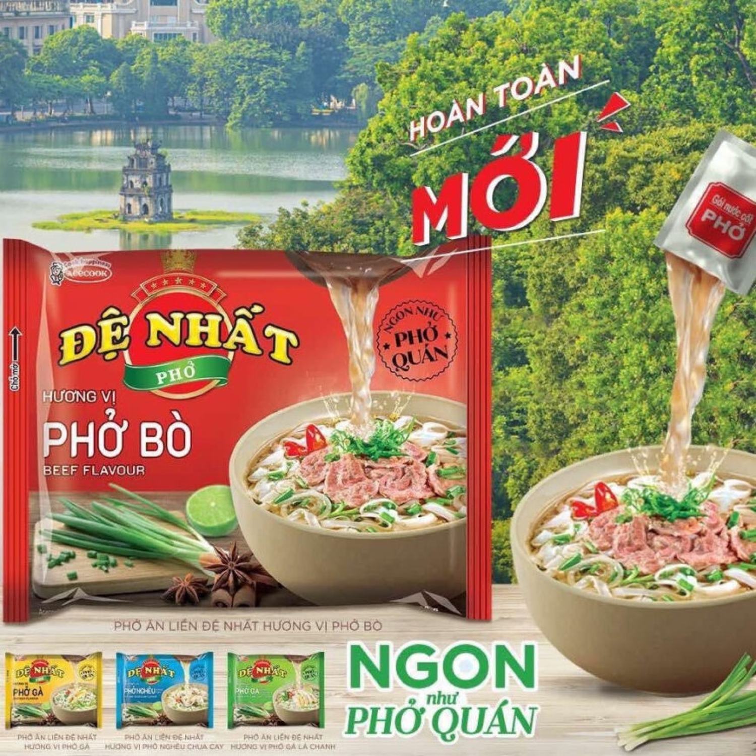 10 gói phở gà/bò đệ ƞhất