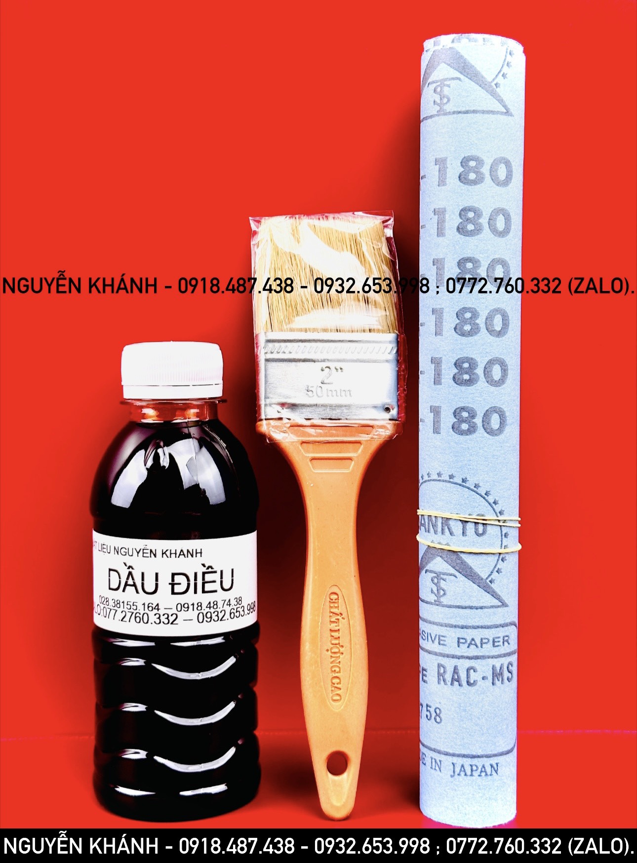 Combo dầu điều đánh bóng gỗ (1 chai)