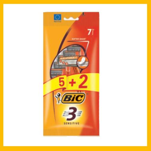 [CHÍNH HÃNG] 10 cây dao cạo râu BIC 3 lưỡi nhập khẩu