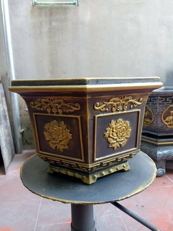 khuôn đúc chậu cảnh lục giác 30 (khuôn chậu ABS có lòng trong)