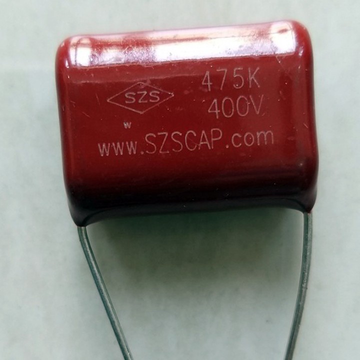 Tụ Đỏ 475K-400V  Bộ 10 Con - 475-5