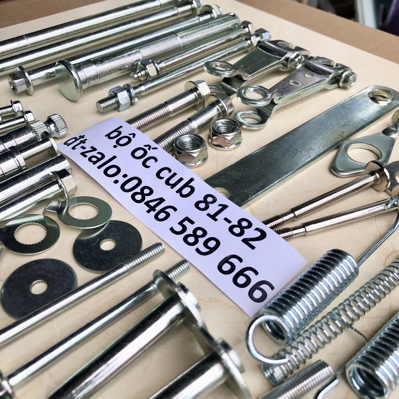 Bộ Ốc Xe Cub 81 82 Hàng Tiêu Chuẩn Cao Cấp