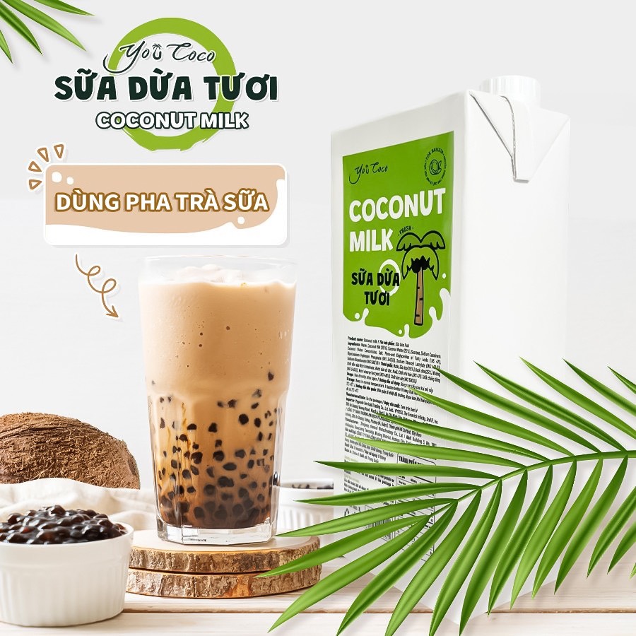 SỮA DỪA YOUCOCO THUẦN CHAY HỘP 1L