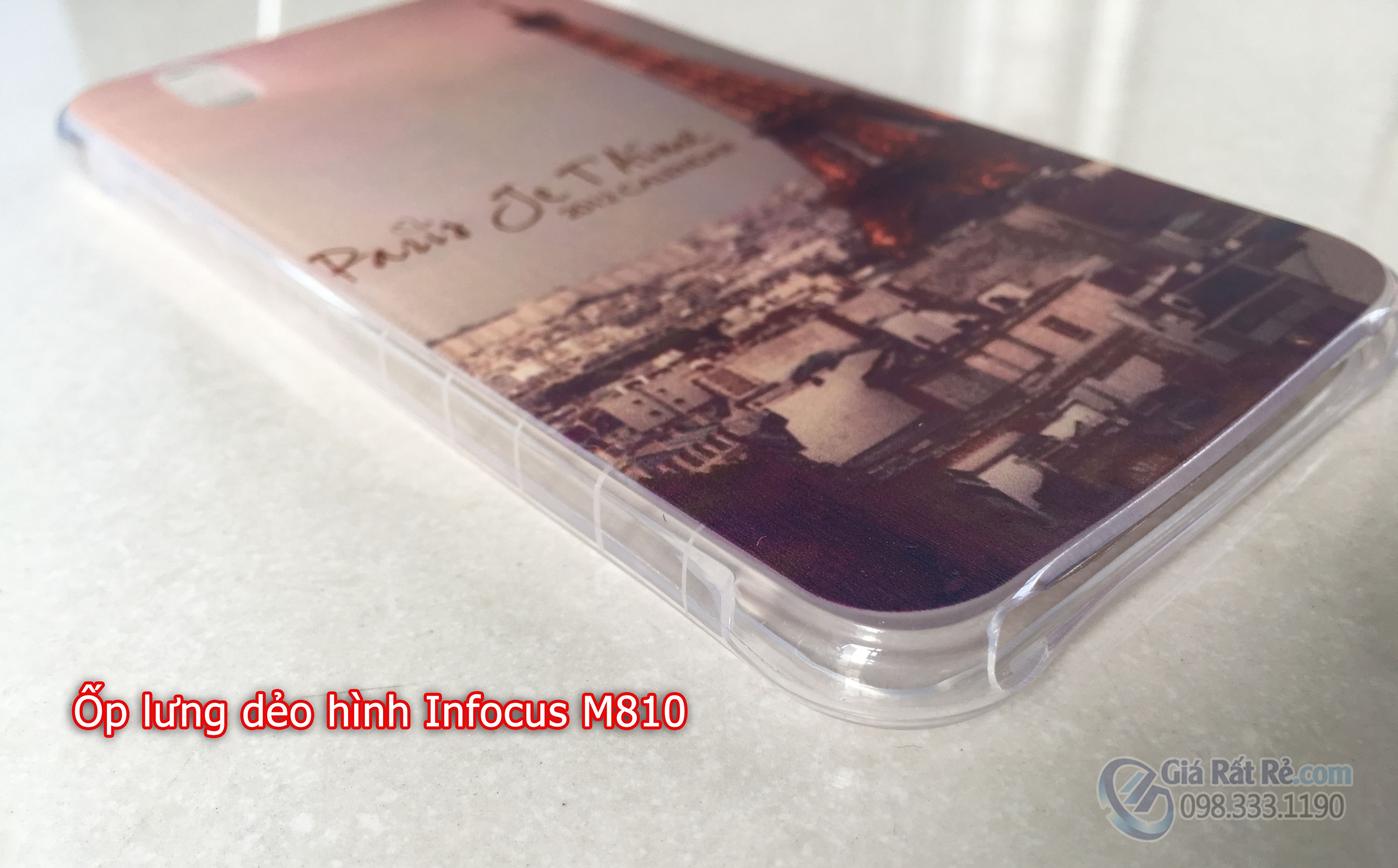Ốp lưng dẻo hình Infocus M810 - M810T