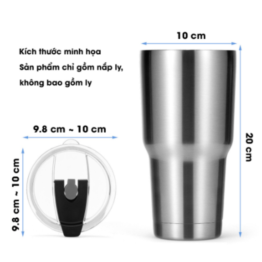 Nắp Ly Giữ Nhiệt 900ml