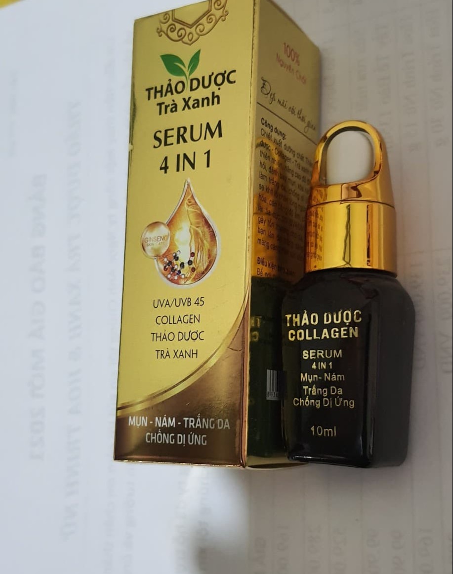 Serum THẢO DƯỢC TRÀ XANH 4 IN 1